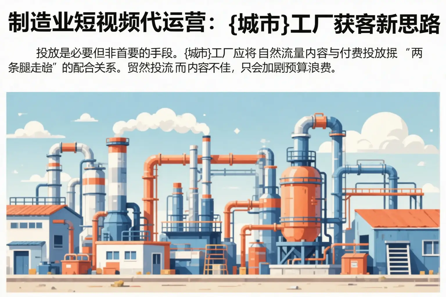 制造业短视频代运营:金台工厂获客新思路